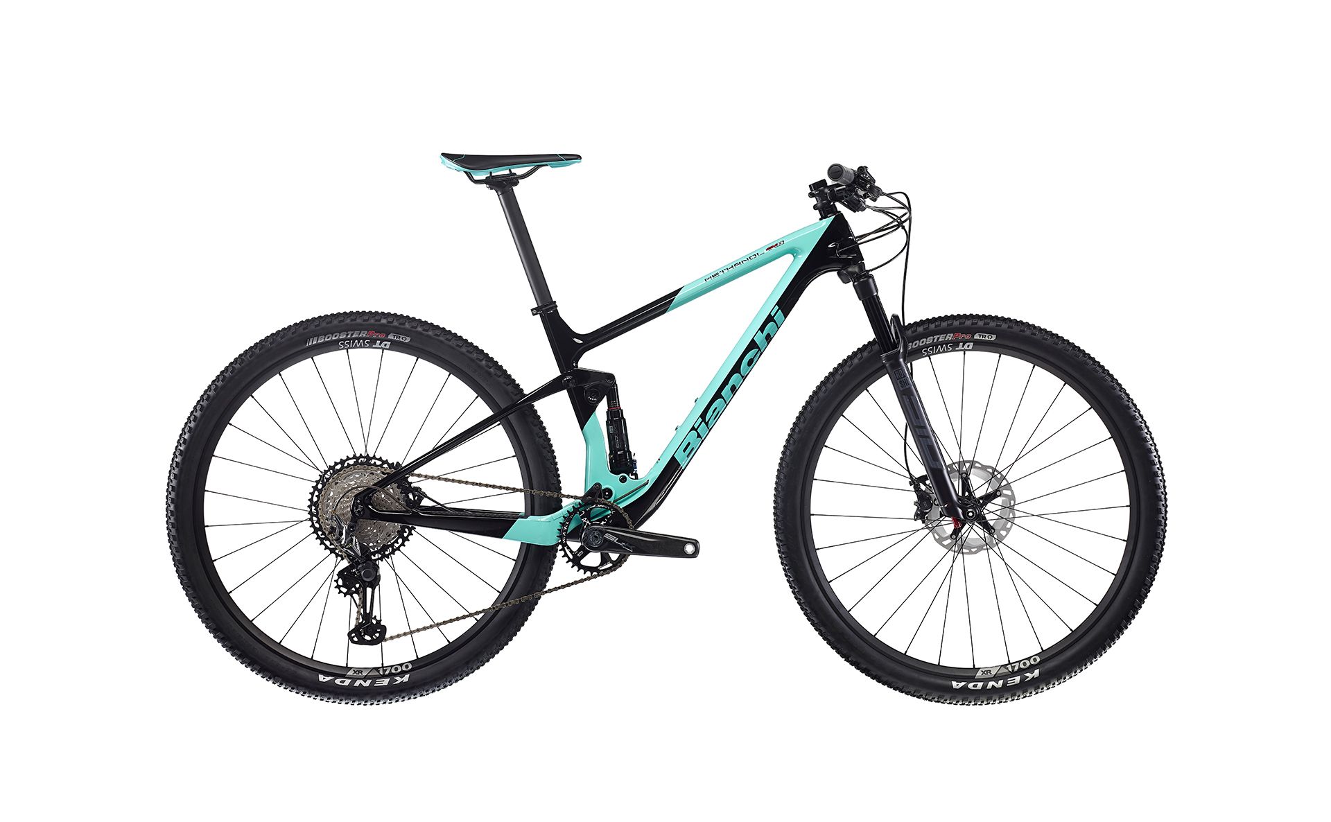 Bianchi's Methanol is a full-suspension MTB