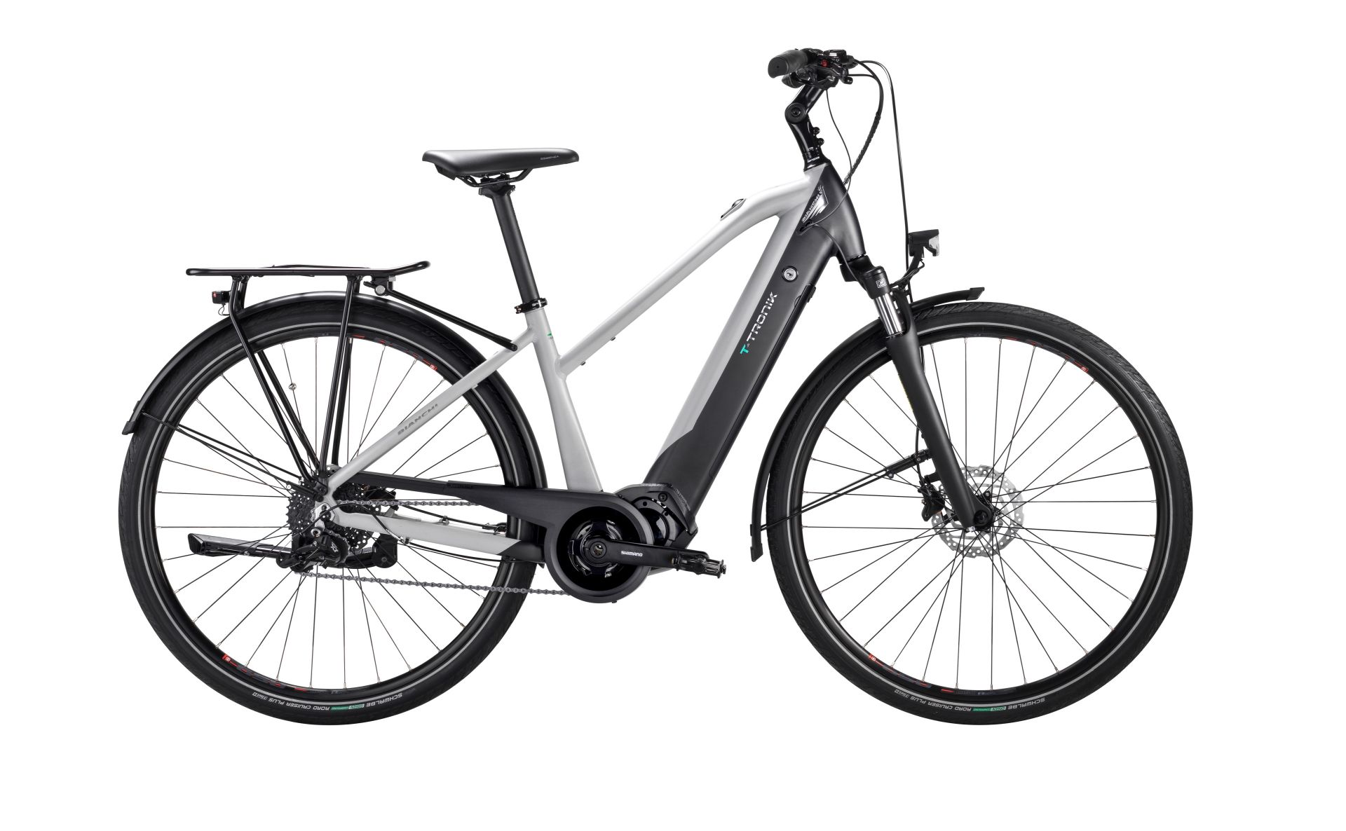 T Tronik T Type Step through X5 9sp Bianchi Bicycles