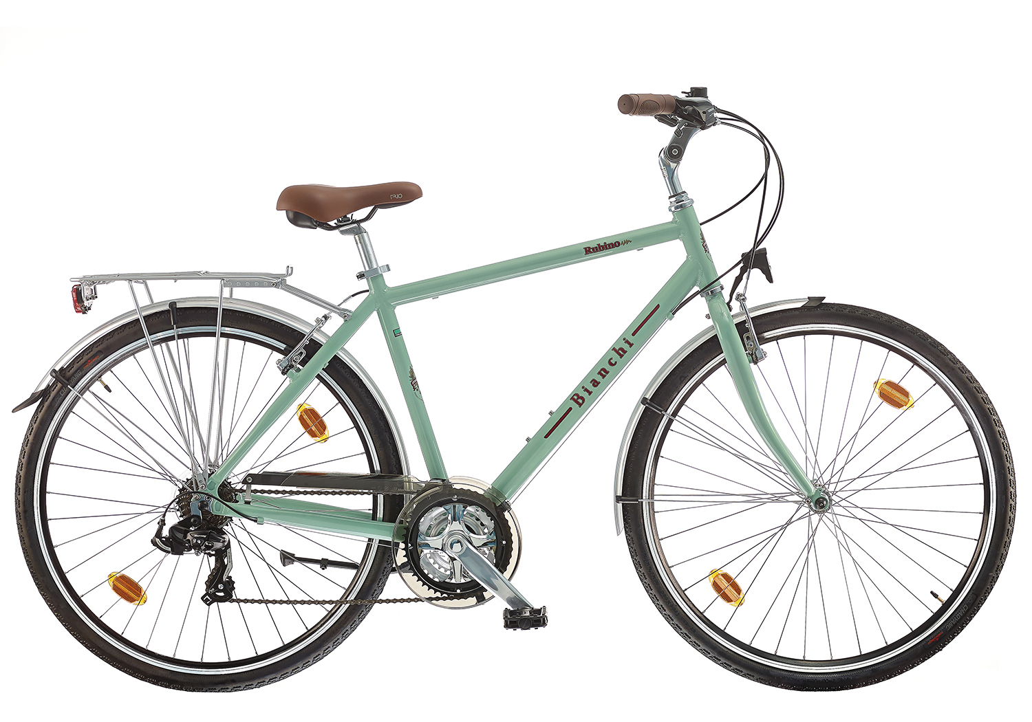 21speed gents bianchi hybrid bike