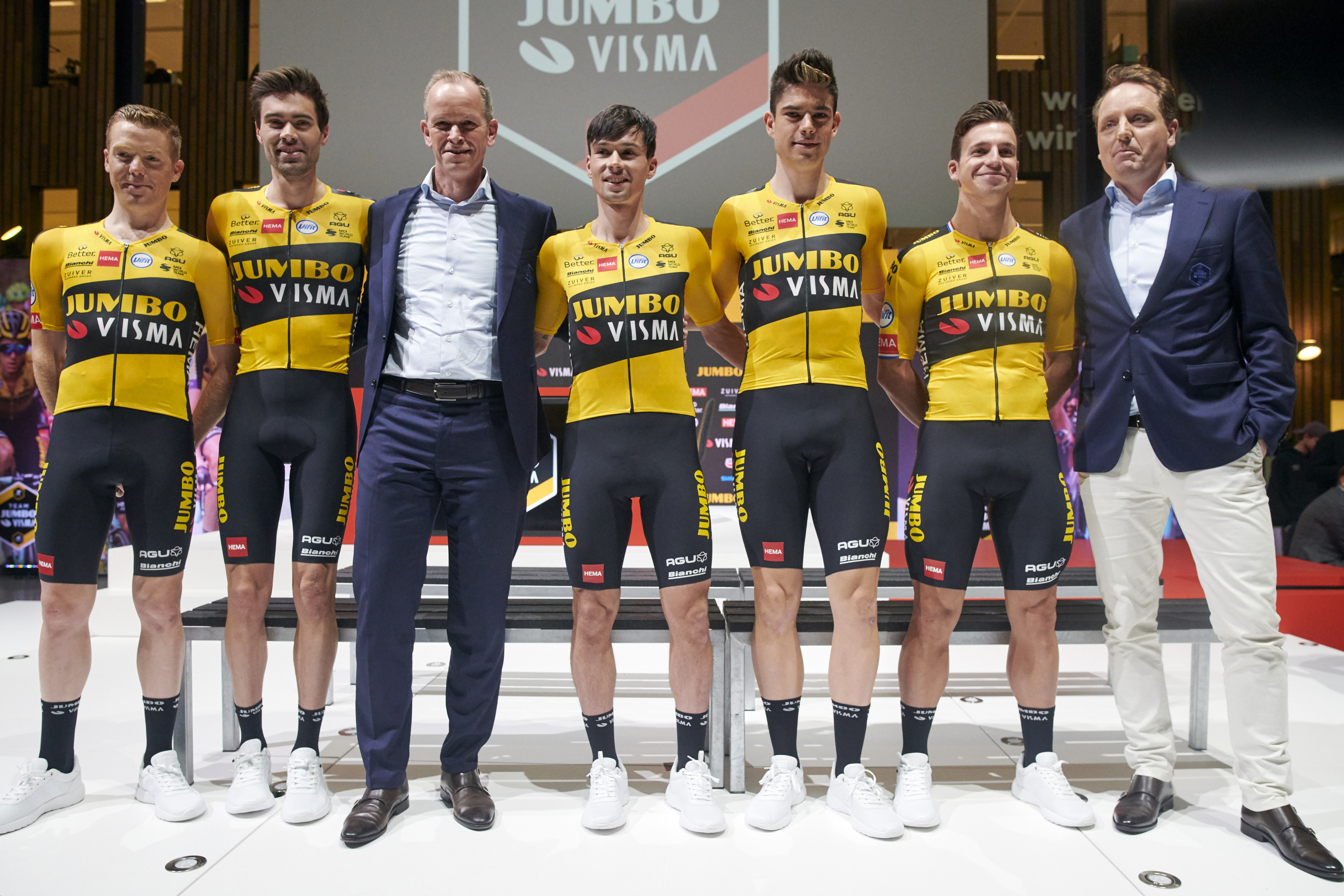 Team Jumbo-Visma 2020 roster presented in Amsterdam