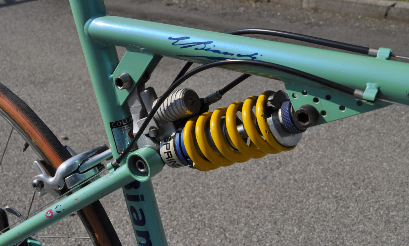 bianchi paris roubaix full suspension bike