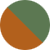 YE - Tangerine Orange / White - Desert Green
